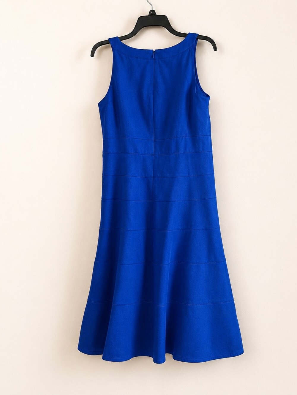 NWOT Jones New York Royal Blue Linen Dress - Picture 2 of 6